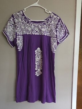 Buddy Love Embroidered Mini Dress/Top